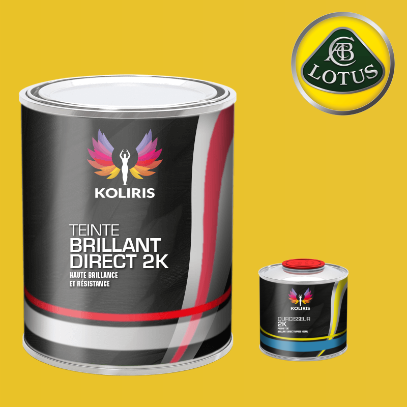 Kit peinture et durcisseur voiture brillant direct VOC420 Lotus - Carenciel.pro