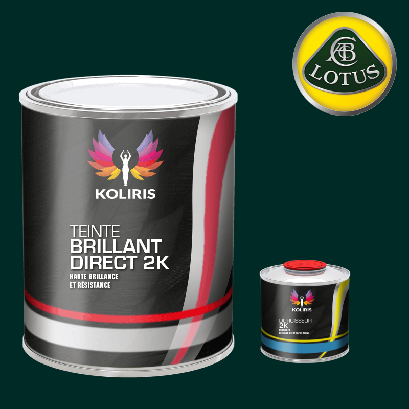 Kit peinture et durcisseur voiture brillant direct VOC420 Lotus - Carenciel.pro
