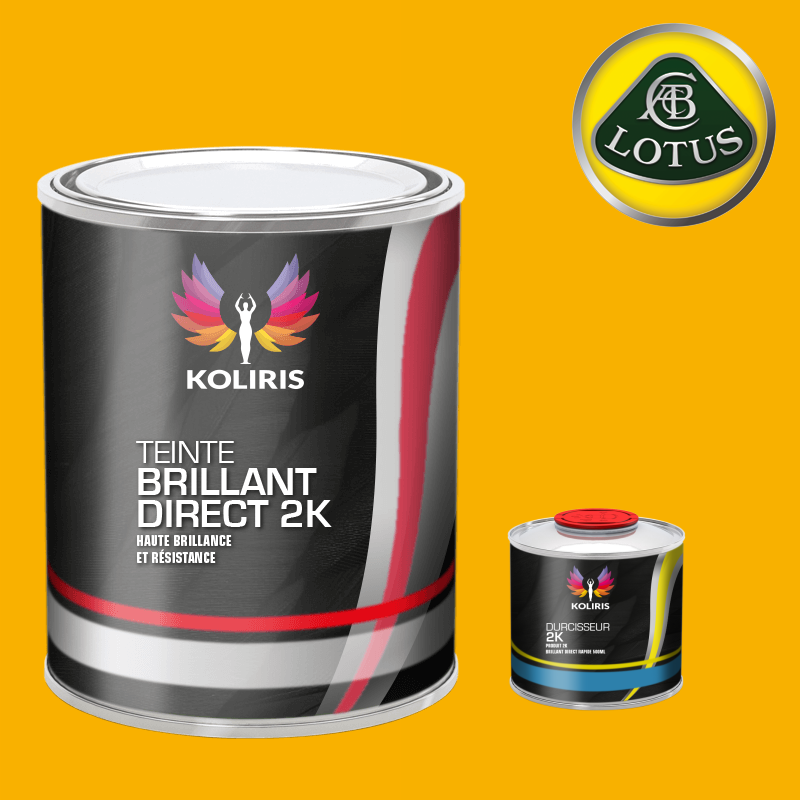 Kit peinture et durcisseur voiture brillant direct VOC420 Lotus - Carenciel.pro