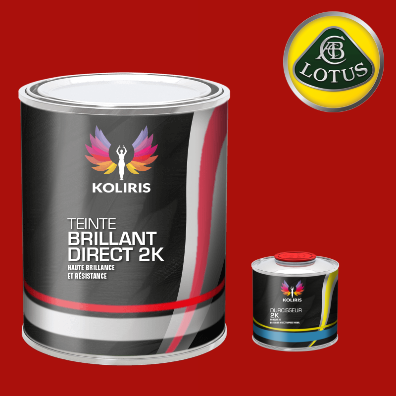 Kit peinture et durcisseur voiture brillant direct VOC420 Lotus - Carenciel.pro