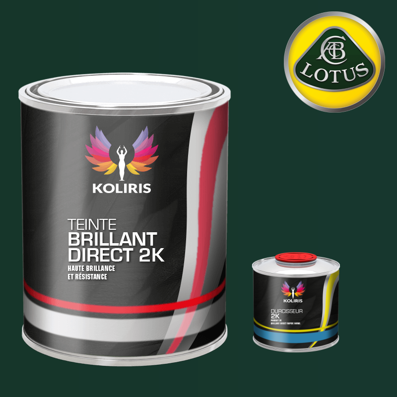 Kit peinture et durcisseur voiture brillant direct VOC420 Lotus - Carenciel.pro