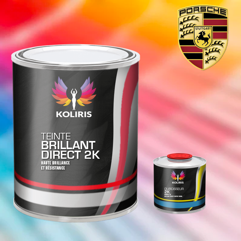 Kit peinture et durcisseur voiture brillant direct VOC420 Porsche - Carenciel
