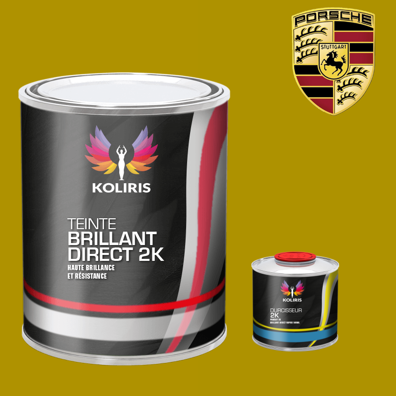 Kit peinture et durcisseur voiture brillant direct VOC420 Porsche - Carenciel
