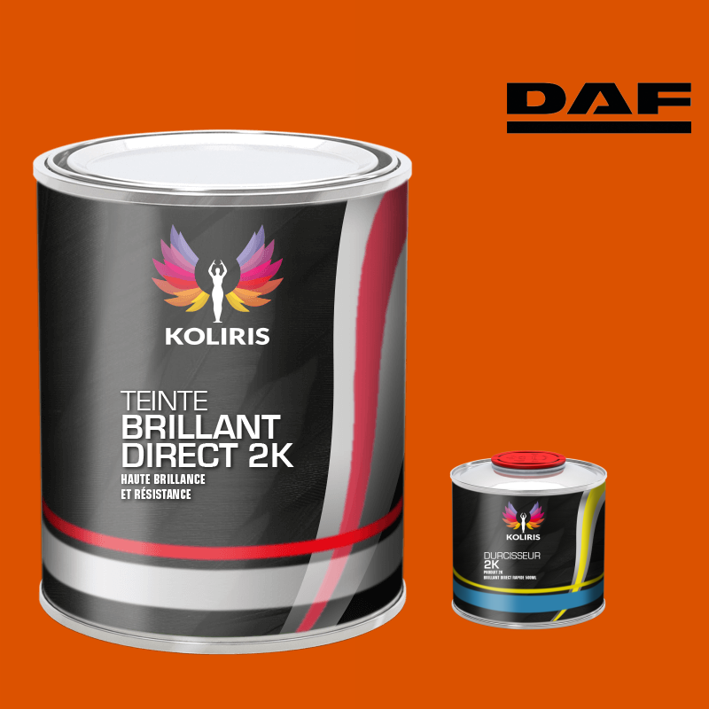 Kit peinture et durcisseur utilitaire Daf - carenciel.pro
