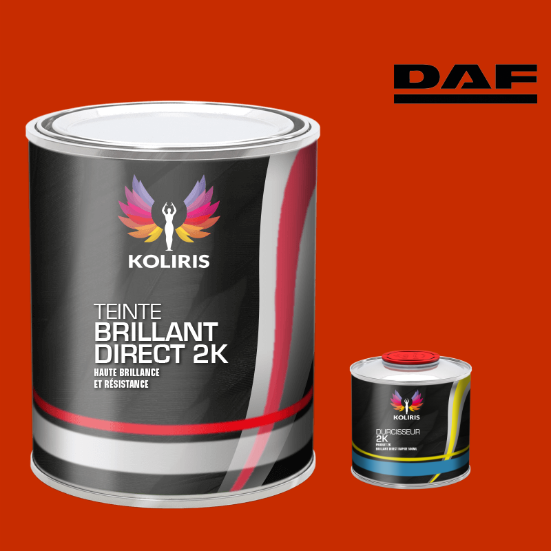 Kit peinture et durcisseur utilitaire Daf - carenciel.pro