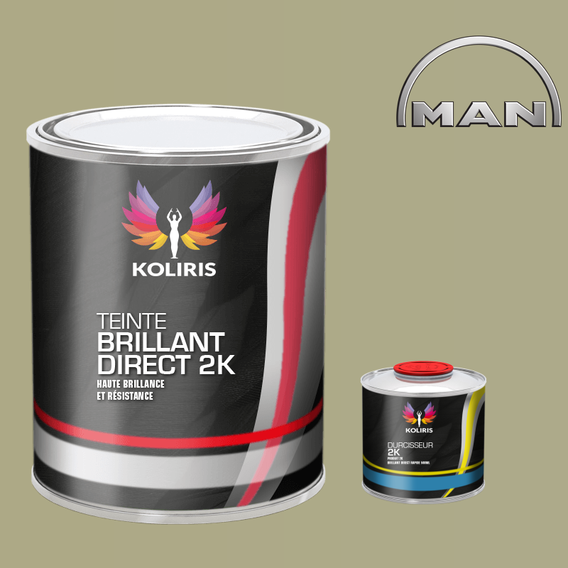 Kit peinture et durcisseur utilitaire - camion brillant direct VOC420 Man