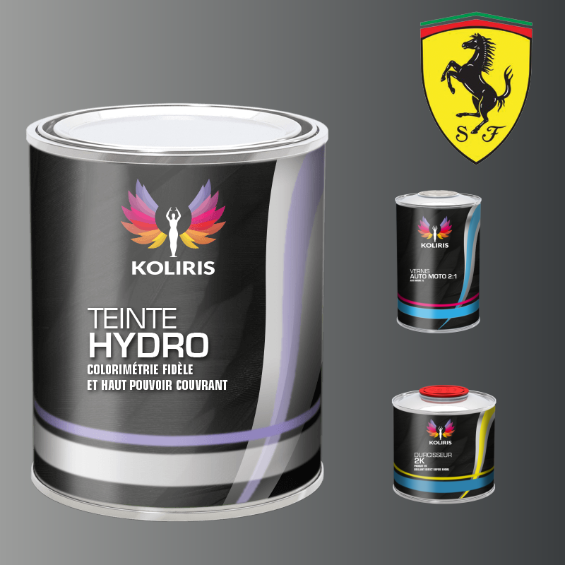 Kit peinture et vernis voiture hydro Ferrari - Koliris