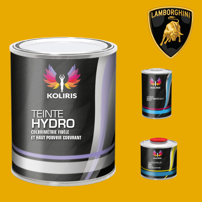 Kit peinture et vernis voiture hydro Lamborghini - Carenciel