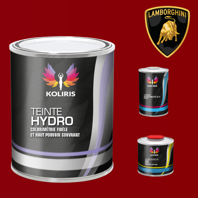 Kit peinture et vernis voiture hydro Lamborghini - Carenciel