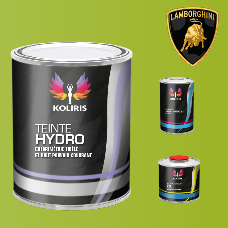 Kit peinture et vernis voiture hydro Lamborghini - Carenciel