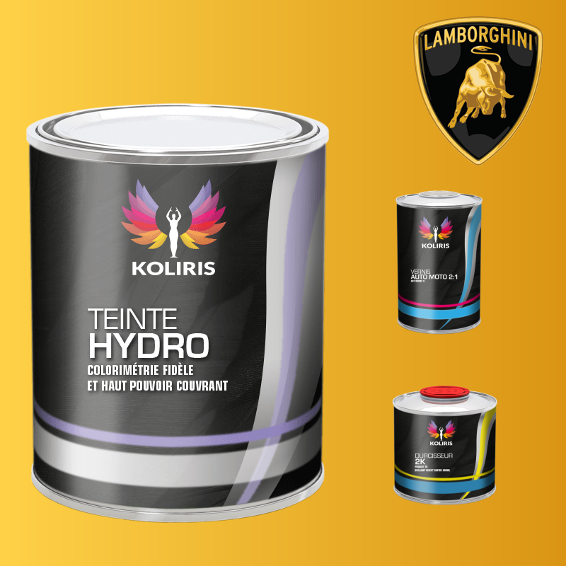 Kit peinture et vernis voiture hydro Lamborghini - Carenciel