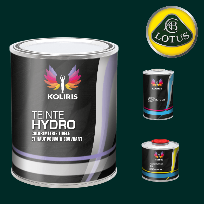 Kit peinture et vernis voiture hydro Lotus