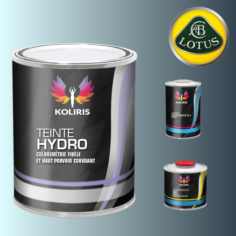 Kit peinture et vernis voiture hydro Lotus