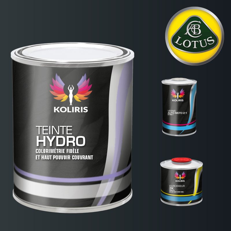 Kit peinture et vernis voiture hydro Lotus