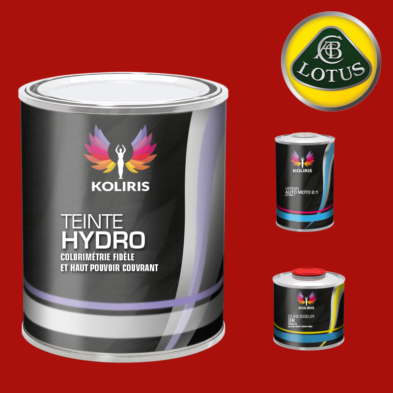 Kit peinture et vernis voiture hydro Lotus