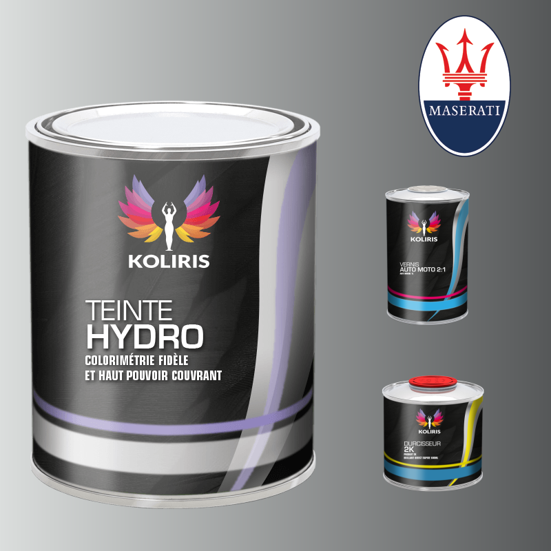 Kit peinture et vernis voiture hydro Maserati - Carenciel.pro