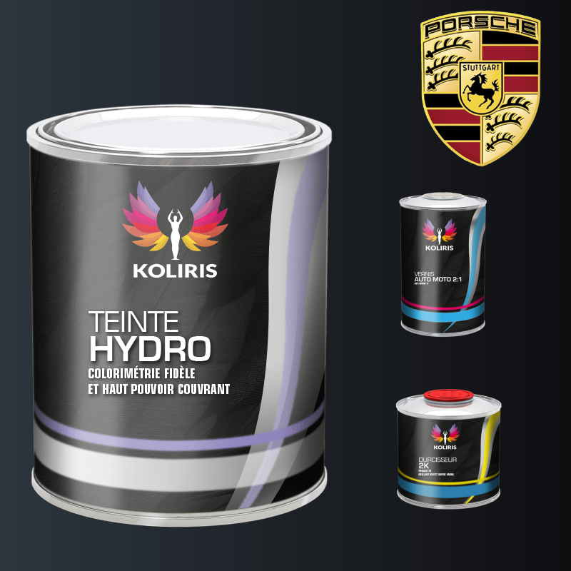 Kit peinture et vernis voiture hydro Porsche - carenciel.pro