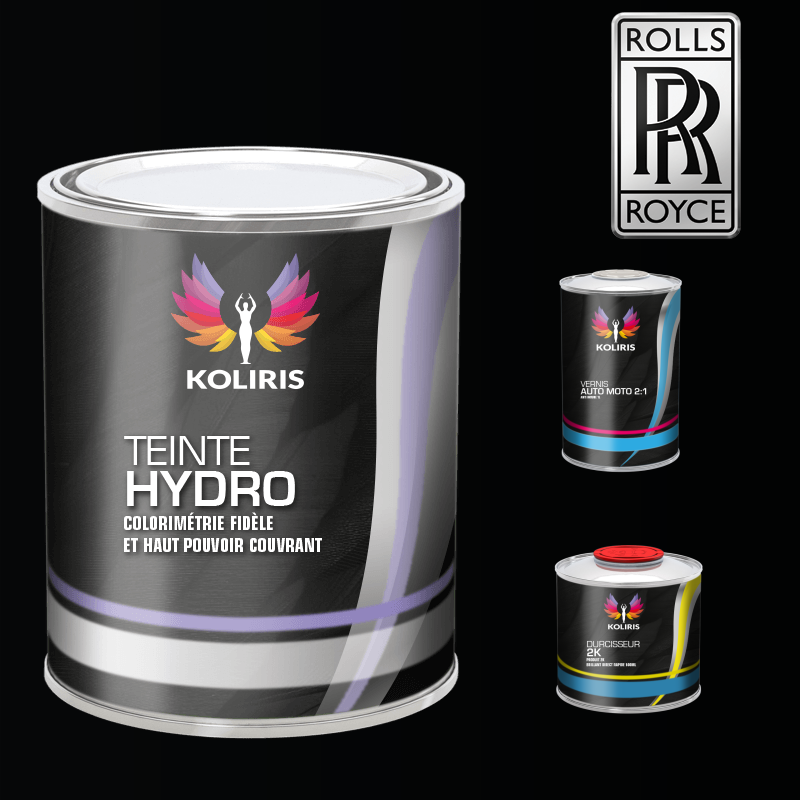 Kit peinture et vernis voiture hydro Rolls Royce - Carenciel