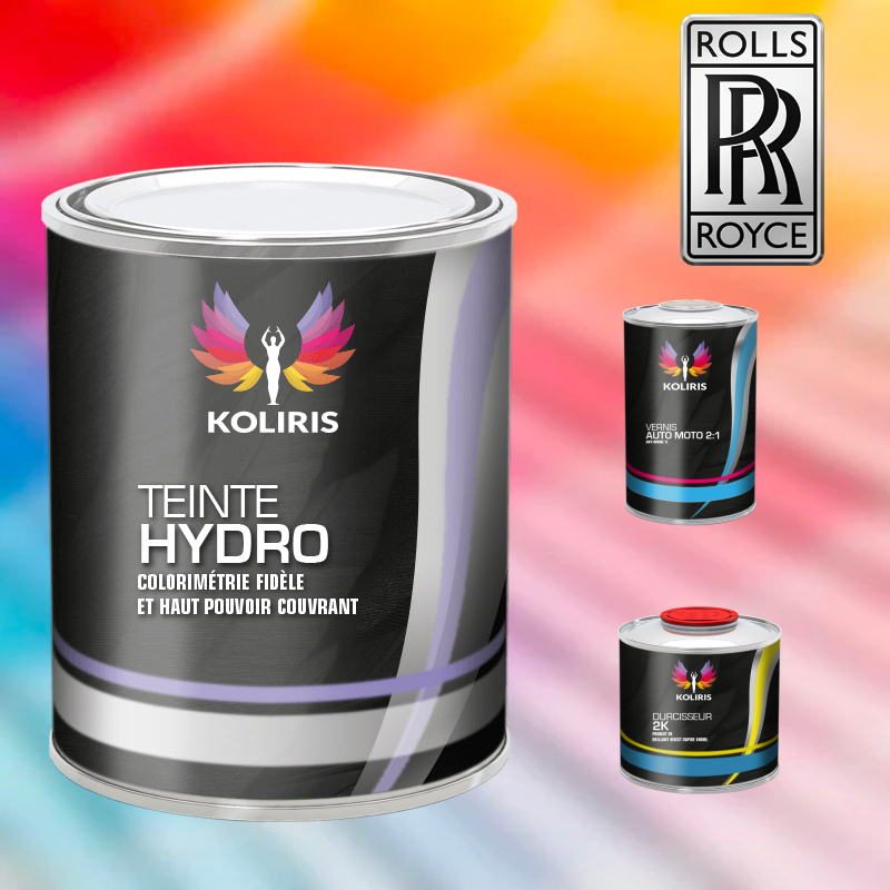 Kit peinture et vernis voiture hydro Rolls Royce - Carenciel
