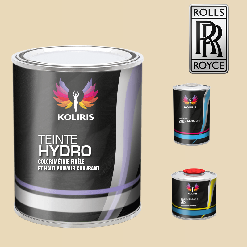 Kit peinture et vernis voiture hydro Rolls Royce - Carenciel