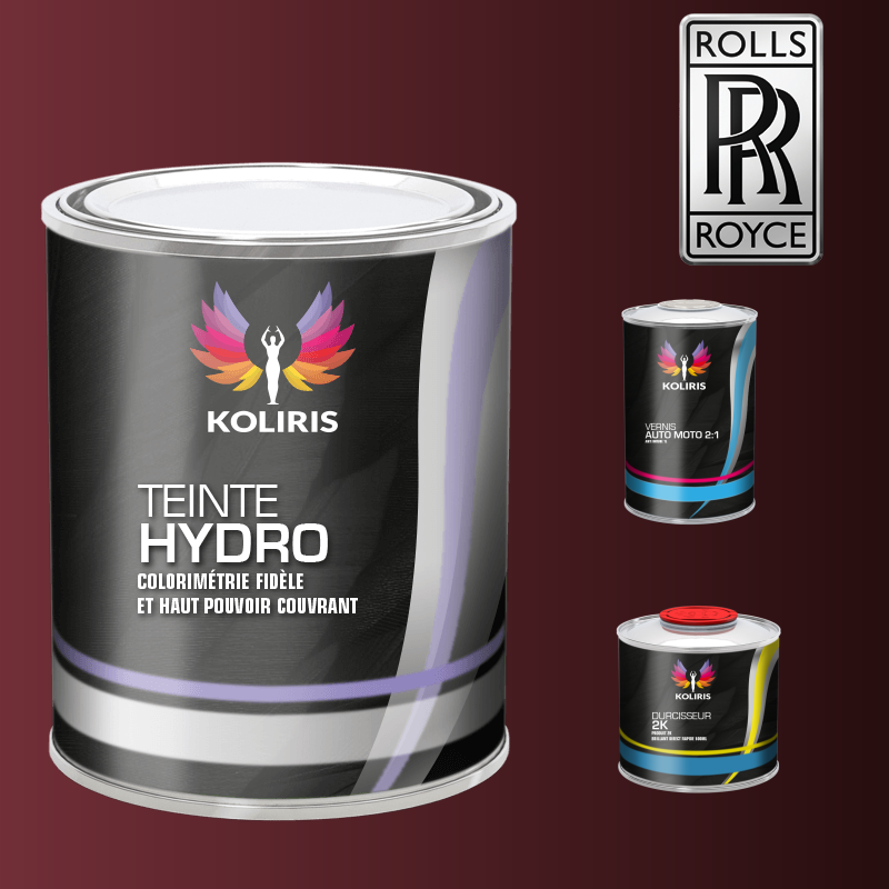 Kit peinture et vernis voiture hydro Rolls Royce - Carenciel
