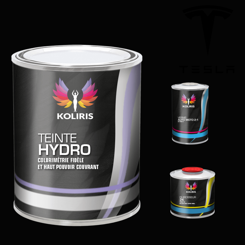 Kit peinture et vernis voiture hydro Tesla - carenciel.pro