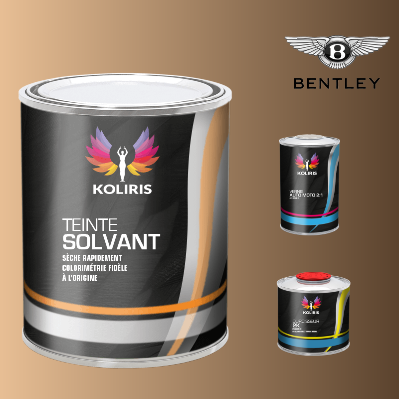 Kit peinture et vernis voiture solvant Bentley - Koliris