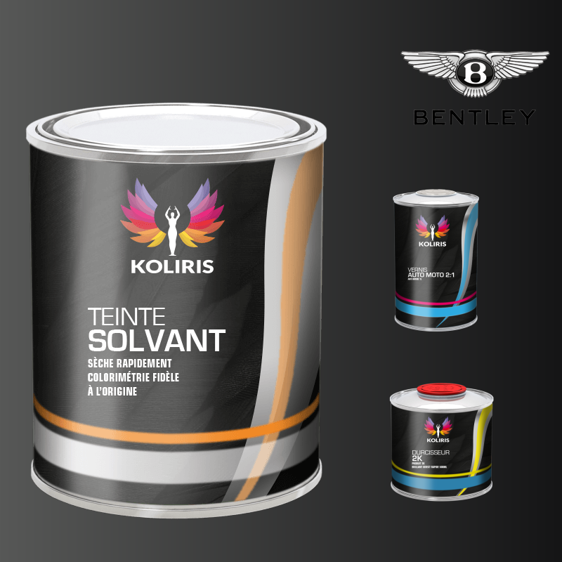 Kit peinture et vernis voiture solvant Bentley - Koliris