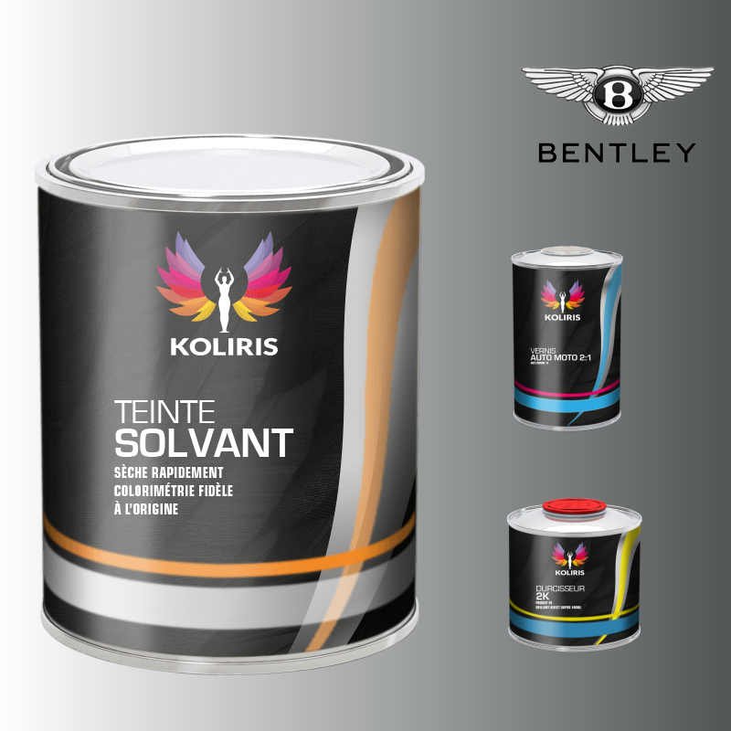 Kit peinture et vernis voiture solvant Bentley - Koliris