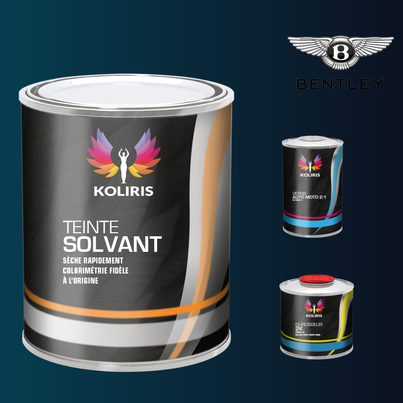 Kit peinture et vernis voiture solvant Bentley - Koliris