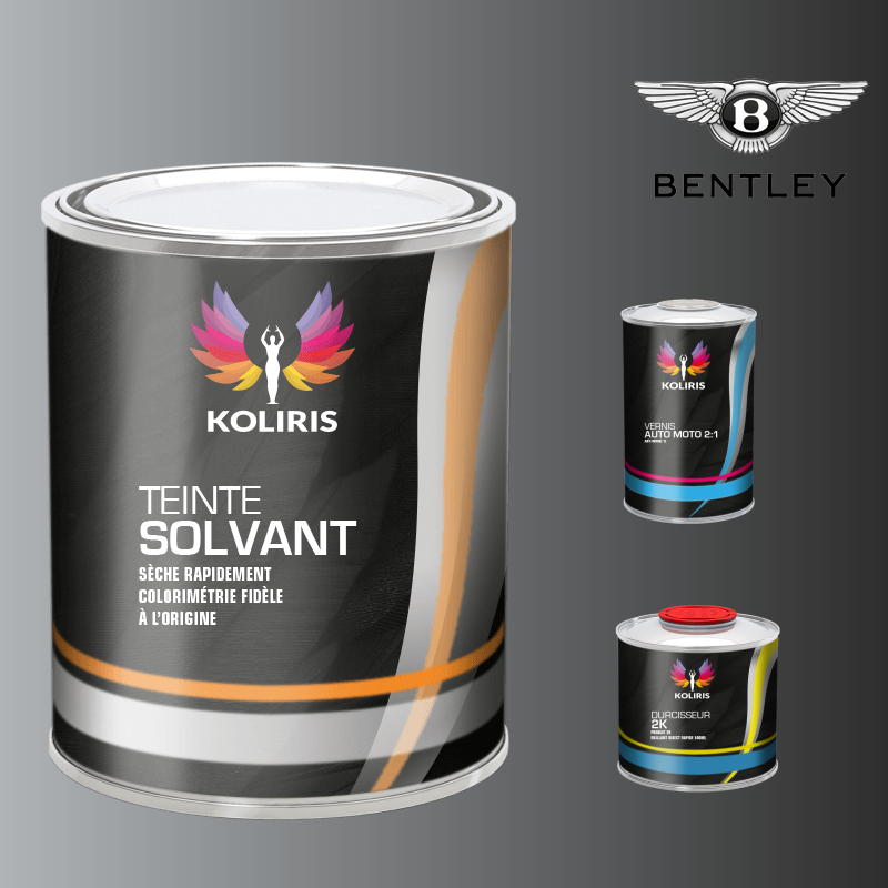 Kit peinture et vernis voiture solvant Bentley - Koliris