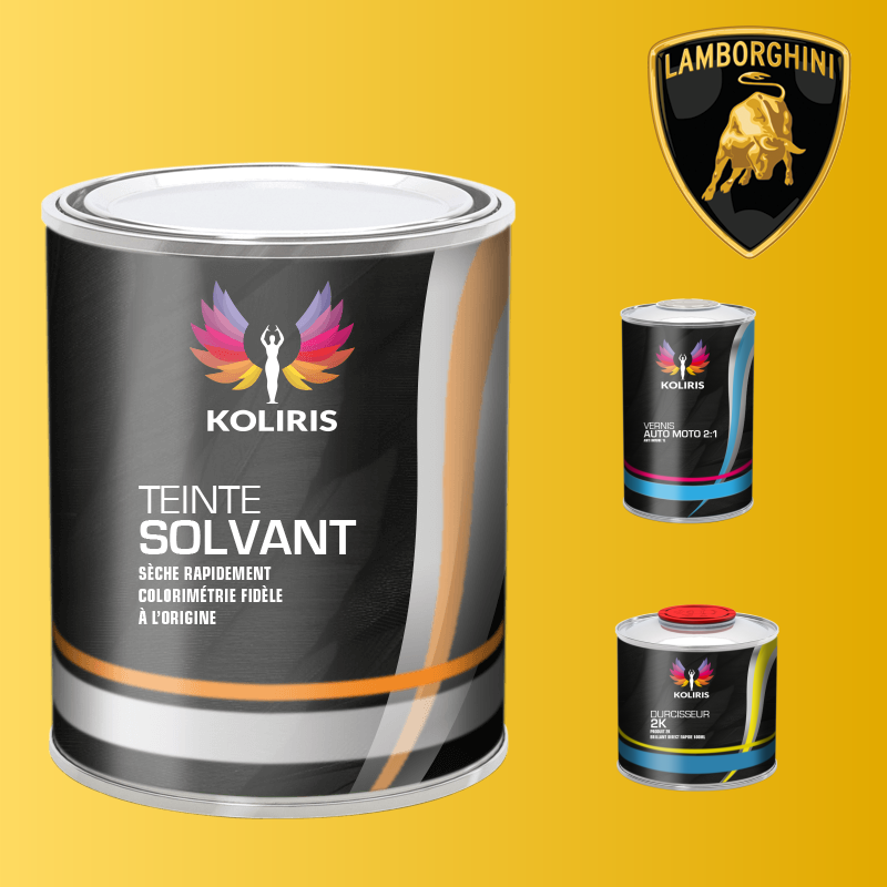 Kit peinture et vernis voiture solvant Lamborghini - Carenciel