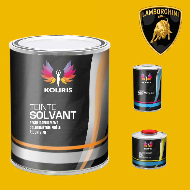 Kit peinture et vernis voiture solvant Lamborghini - Carenciel