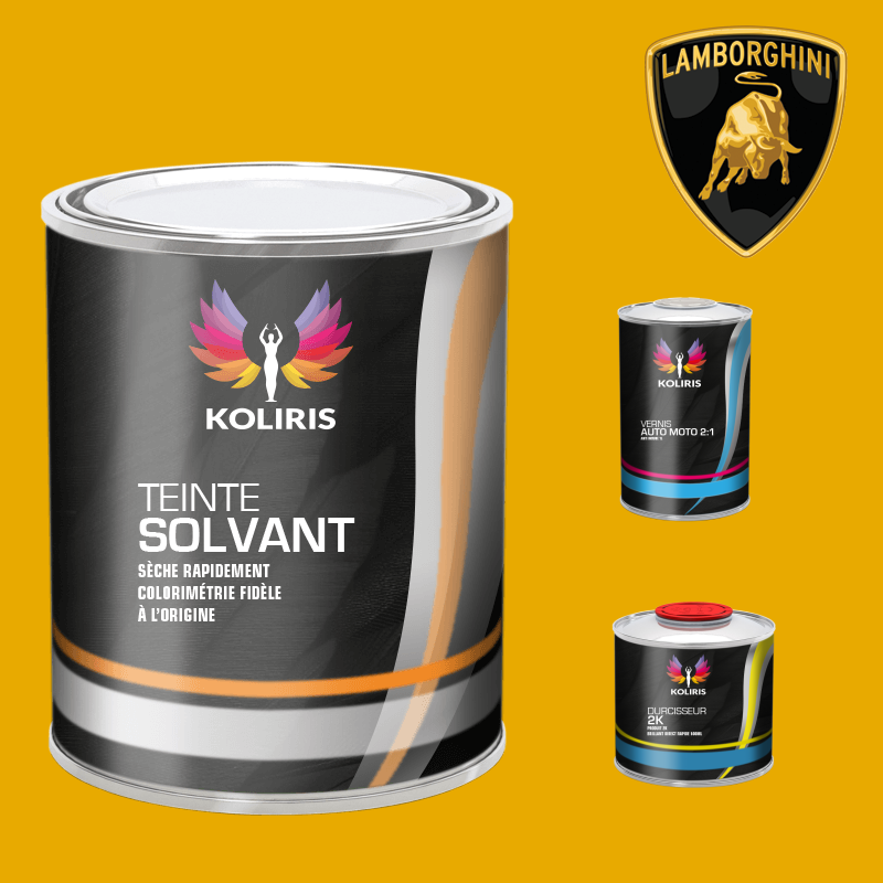 Kit peinture et vernis voiture solvant Lamborghini - Carenciel