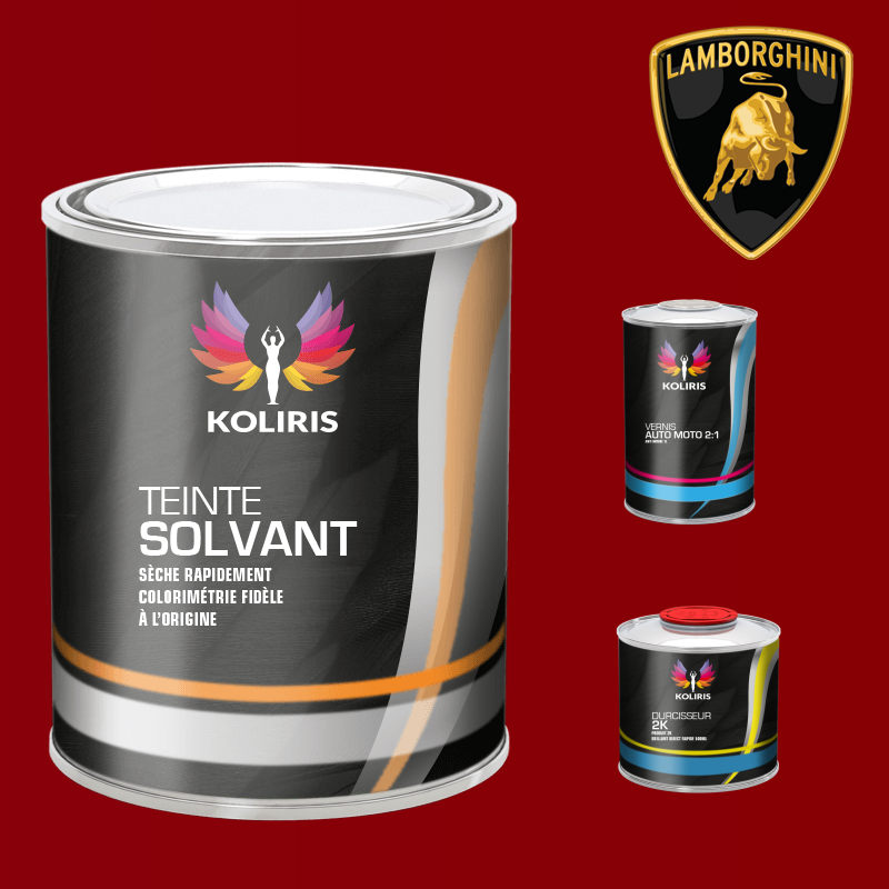 Kit peinture et vernis voiture solvant Lamborghini - Carenciel