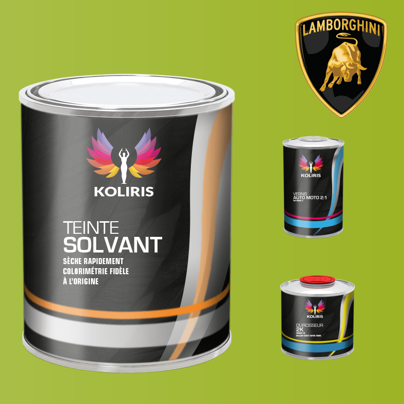Kit peinture et vernis voiture solvant Lamborghini - Carenciel