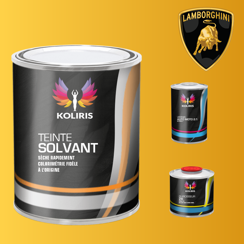 Kit peinture et vernis voiture solvant Lamborghini - Carenciel