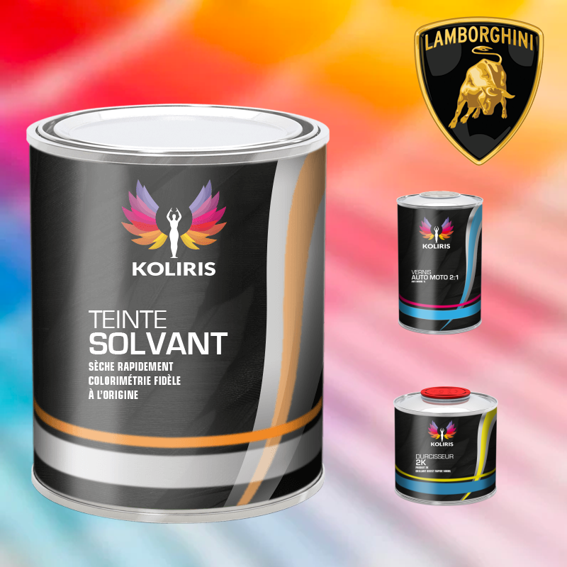 Kit peinture et vernis voiture solvant Lamborghini - Carenciel