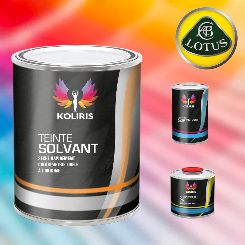Kit peinture et vernis voiture solvant Lotus - Carenciel.pro