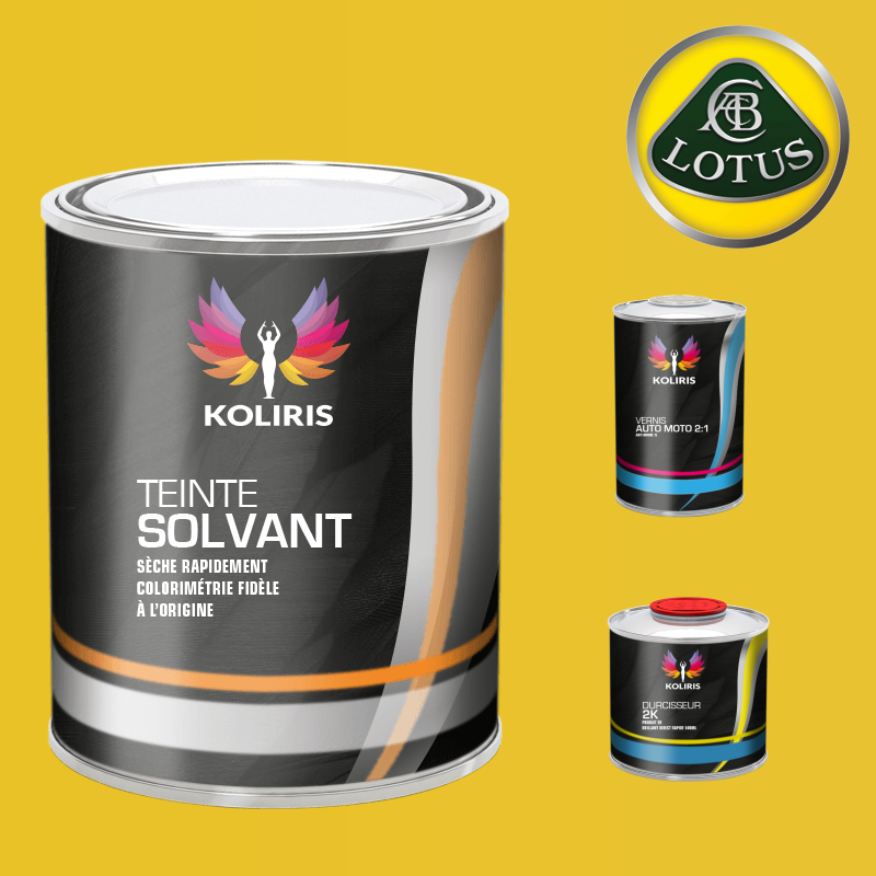 Kit peinture et vernis voiture solvant Lotus - Carenciel.pro