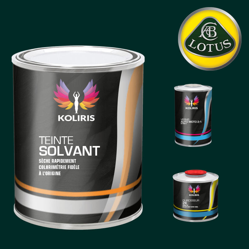 Kit peinture et vernis voiture solvant Lotus - Carenciel.pro