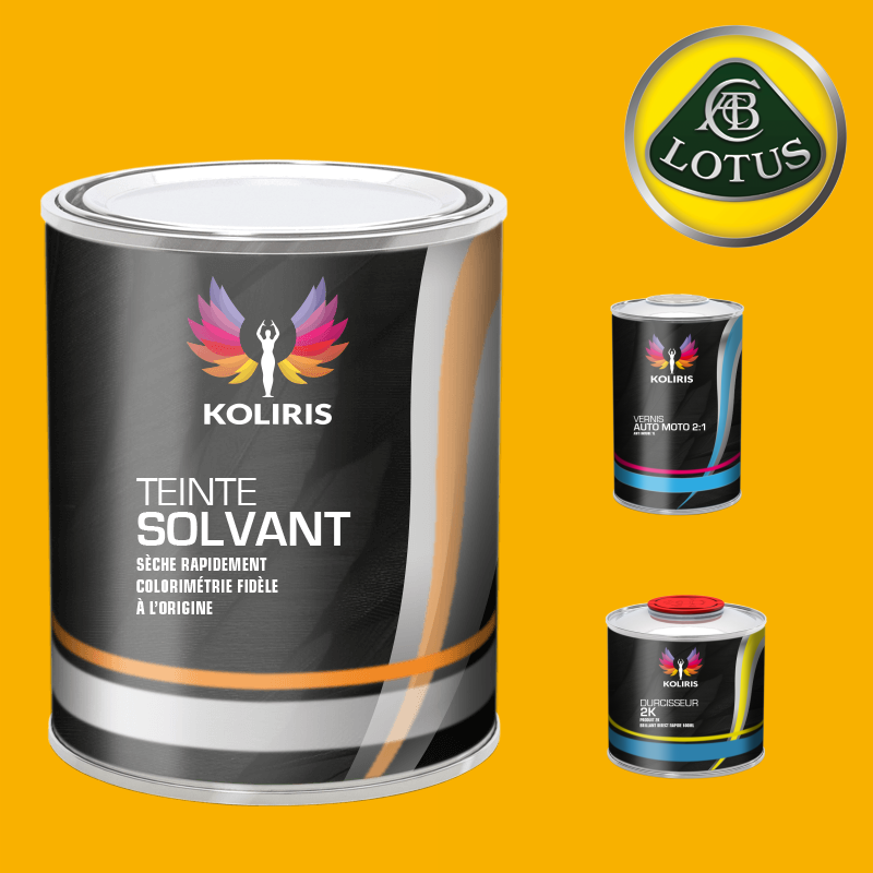 Kit peinture et vernis voiture solvant Lotus - Carenciel.pro