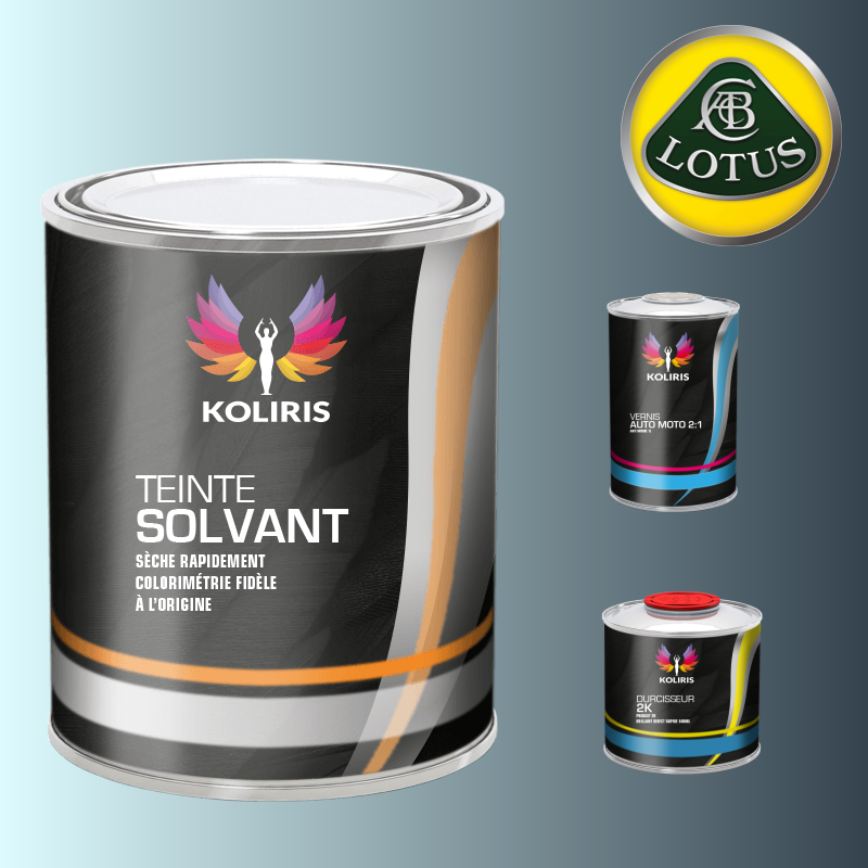 Kit peinture et vernis voiture solvant Lotus - Carenciel.pro