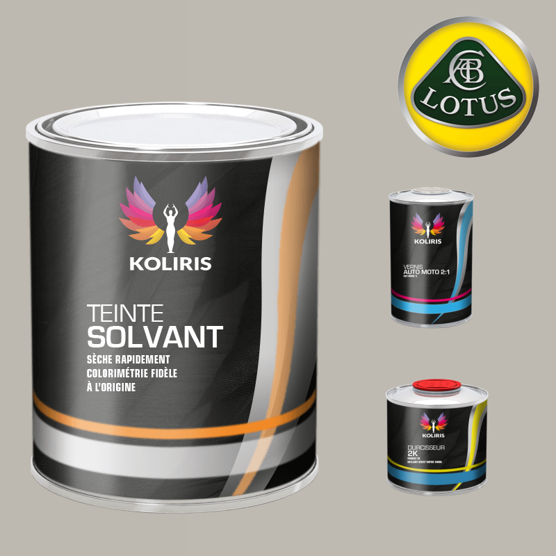 Kit peinture et vernis voiture solvant Lotus - Carenciel.pro