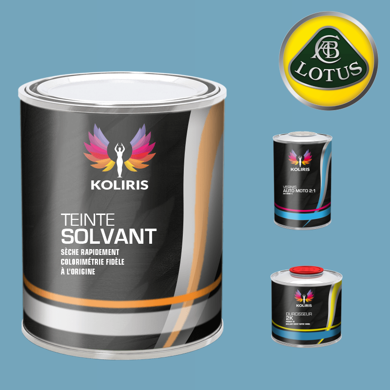 Kit peinture et vernis voiture solvant Lotus - Carenciel.pro