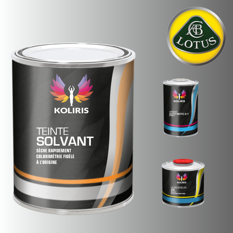 Kit peinture et vernis voiture solvant Lotus - Carenciel.pro