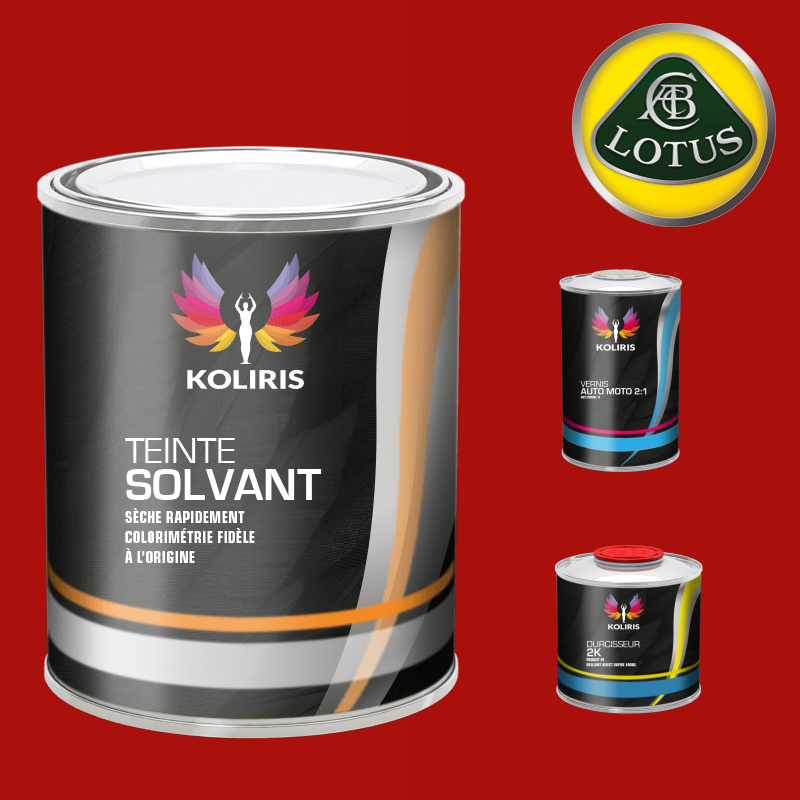 Kit peinture et vernis voiture solvant Lotus - Carenciel.pro