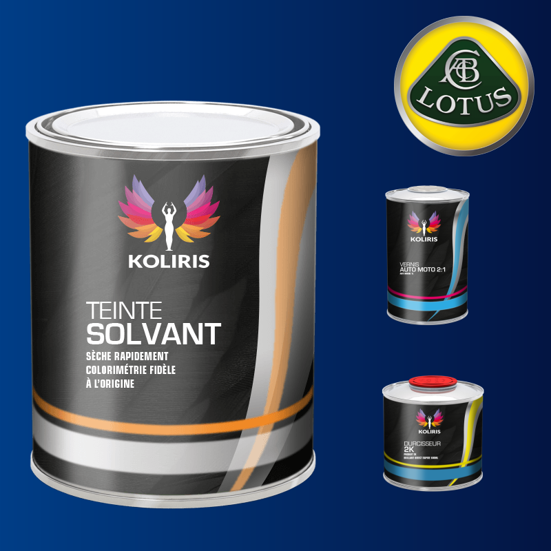 Kit peinture et vernis voiture solvant Lotus - Carenciel.pro
