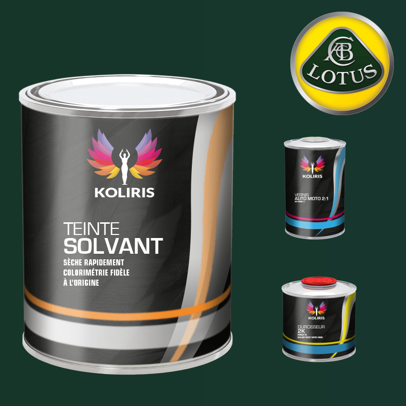 Kit peinture et vernis voiture solvant Lotus - Carenciel.pro