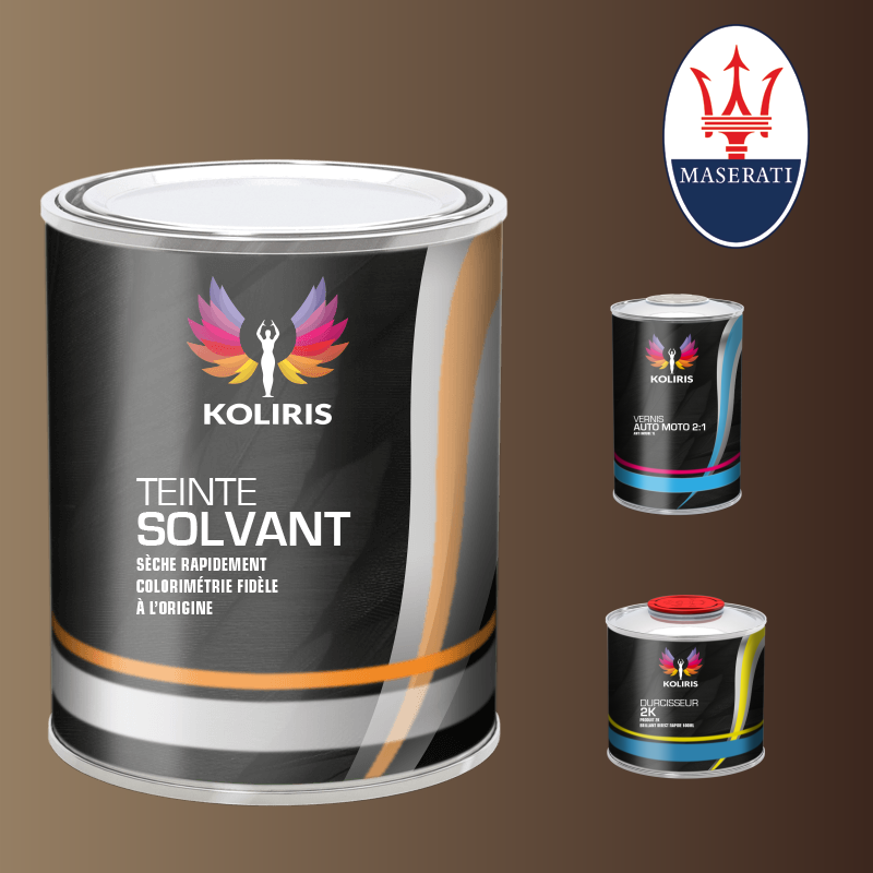 Kit peinture et vernis voiture solvant Maserati - Carenciel.pro
